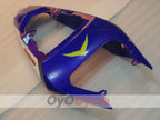 Einspritzverkleidungs-Kit für 04-05 GSXR600 - Gelb, Blau - Corona, MOTUL #OYO87901161