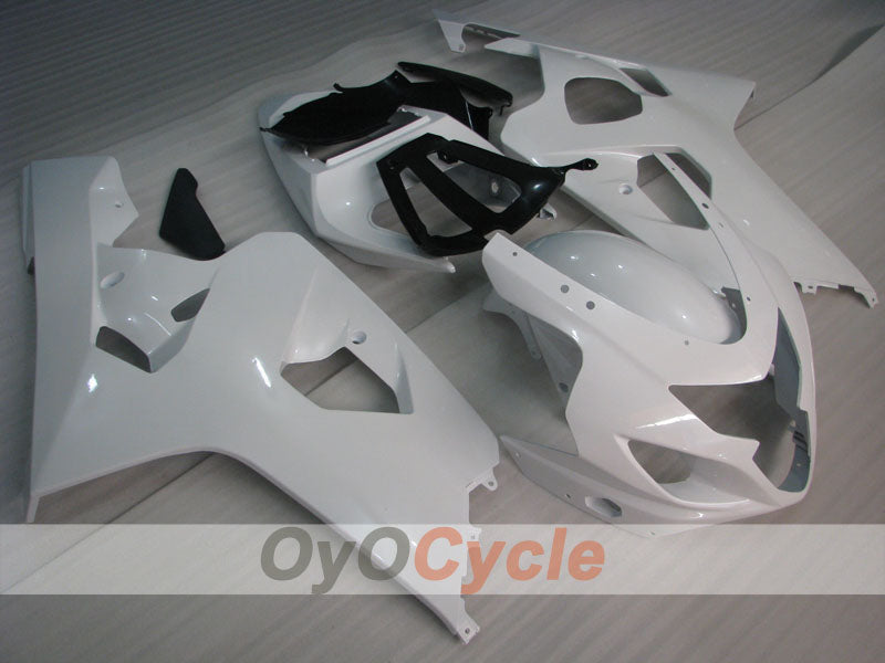 Einspritzverkleidungssatz für 04-05 GSX R750 - Weiß - Werksdesign #OYO87901213