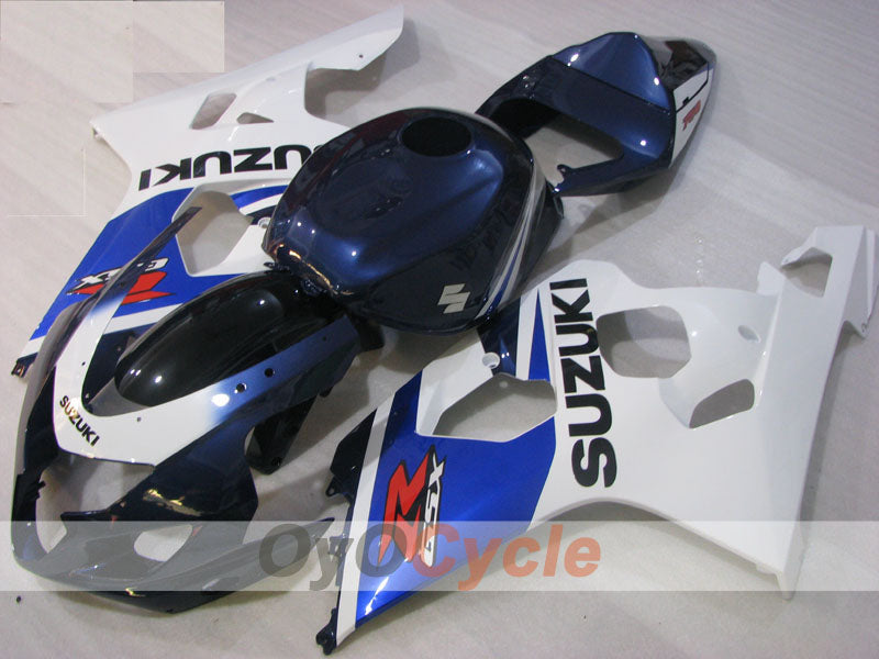 Einspritzverkleidungssatz für 04-05 GSXR600 - Weiß, Schwarz - Werksstil #OYO87901356 Zweitbild