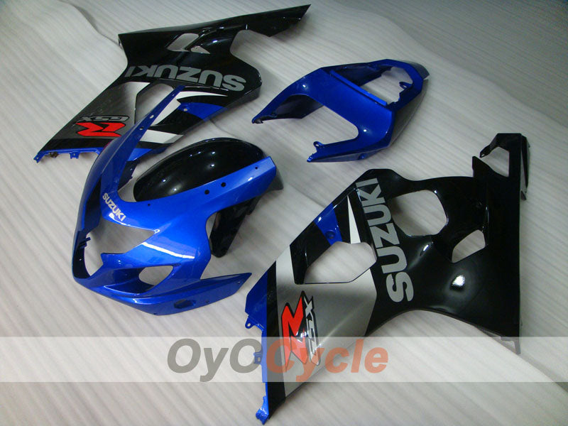 Verkleidungssatz für Einspritzermodelle 04-05 GSXR600 - Blau, Schwarz - Werksstil #OYO87901359 Zweitbild