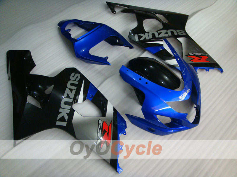 Verkleidungssatz für Einspritzermodelle 04-05 GSXR600 - Blau, Schwarz - Werksstil #OYO87901359 Hauptbild