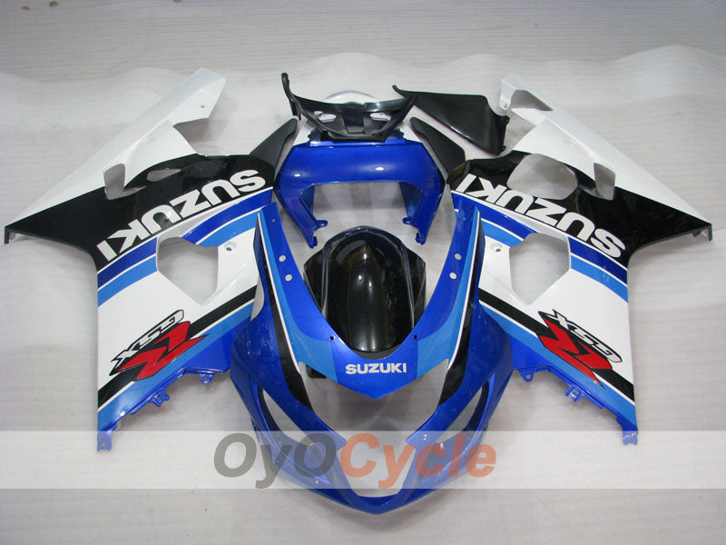 Verkleidungssatz für Einspritzermodelle 04-05 GSXR600 - Blau, Weiß - Werksstil #OYO87901362 Zweitbild