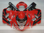 Einspritz-Verkleidungssatz für 04-05 GSX R750 - Rot, Schwarz - Werksstil #OYO87901192