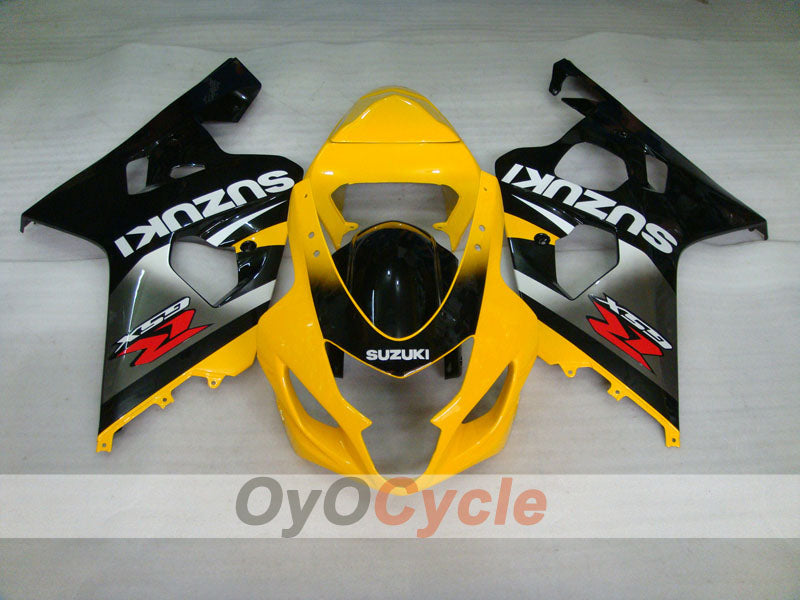 Einspritz-Verkleidungssatz für 04-05 GSX R750 - Gelb, Schwarz - Werksstil #OYO87901198 Zweitbild