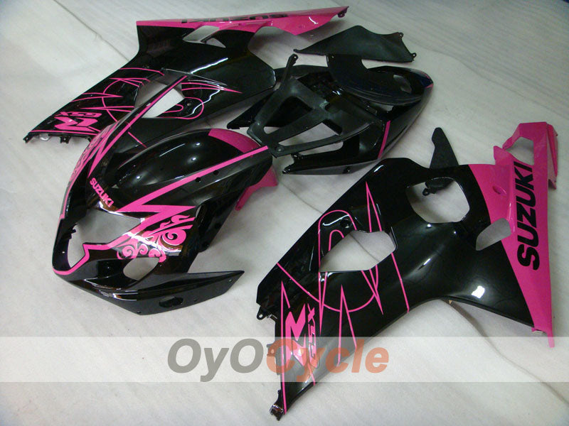 Einspritzverkleidungssatz für 04-05 GSXR600 - Schwarz, Pink - Werksstil #OYO87901371 Zweitbild
