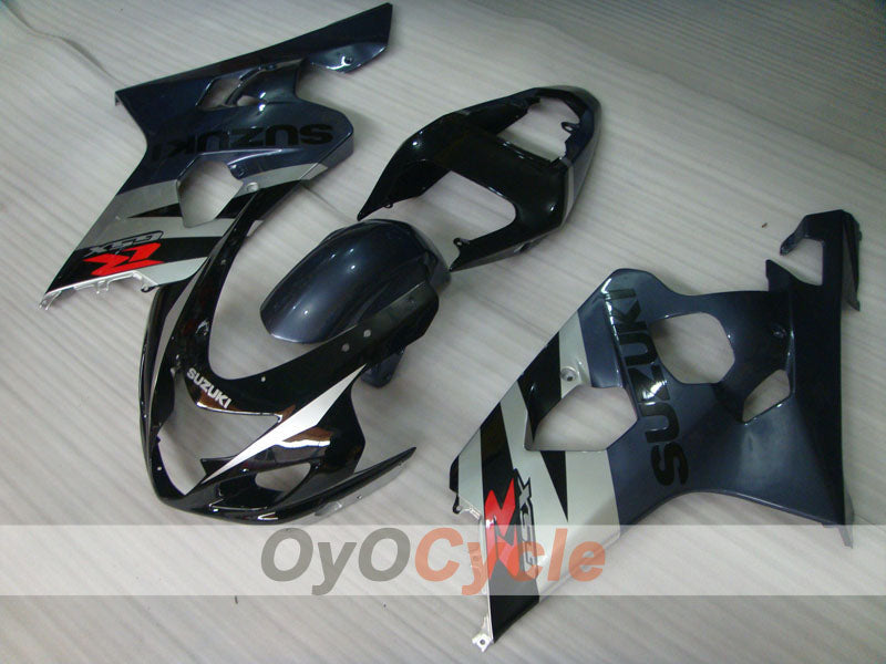 Einspritzverkleidungssatz für 04-05 GSX R750 - Schwarz, Grau - Werksdesign #OYO87901212 Zweitbild