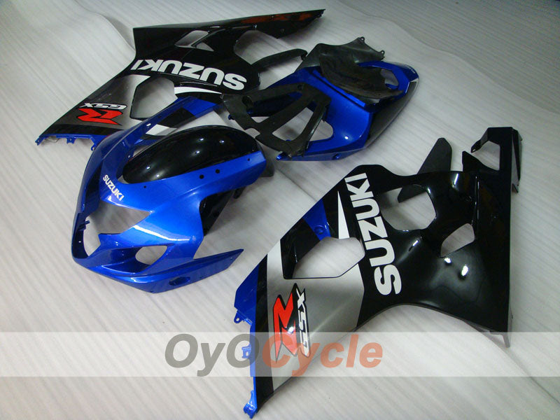 Einspritz-Verkleidungssatz für 04-05 GSXR600 - Blau, Schwarz - Werksstil #OYO87901382 Zweitbild