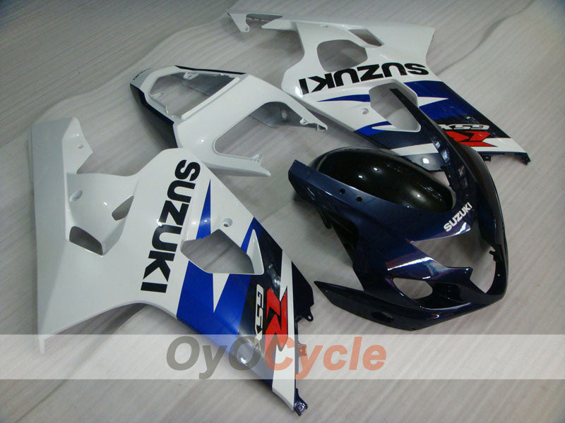 Einspritz-Verkleidungssatz für 04-05 GSXR600 - Blau, Weiß - Werksstil #OYO87901389 Hauptbild