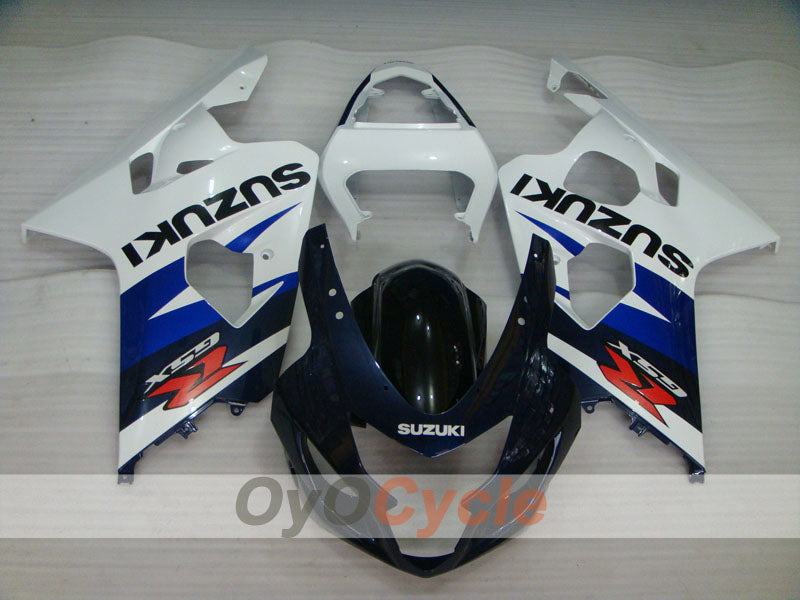 Einspritz-Verkleidungssatz für 04-05 GSXR600 - Blau, Weiß - Werksstil #OYO87901389 Zweitbild