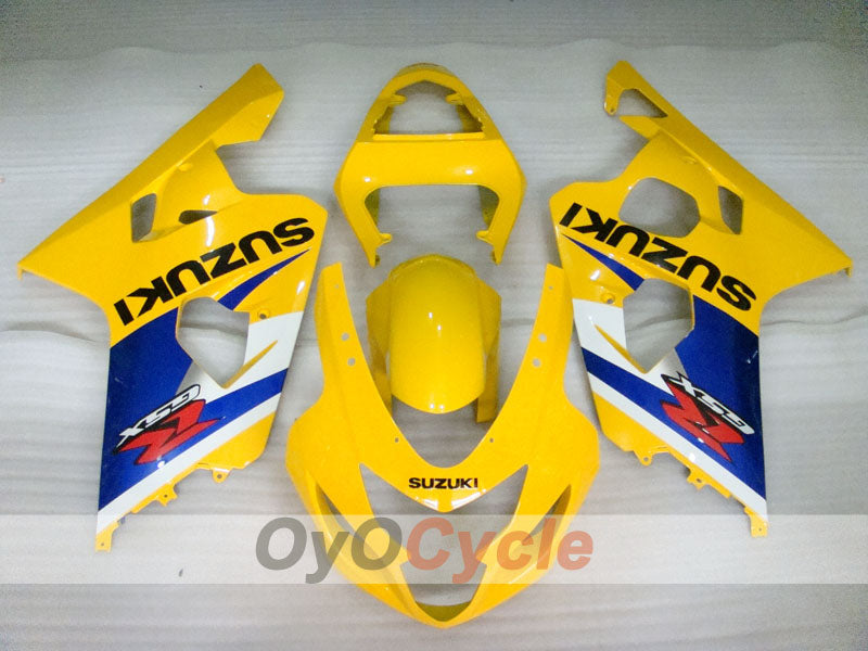 Einspritz-Verkleidungssatz für 04-05 GSXR600 - Gelb, Blau - Werksstil #OYO87901391 Zweitbild