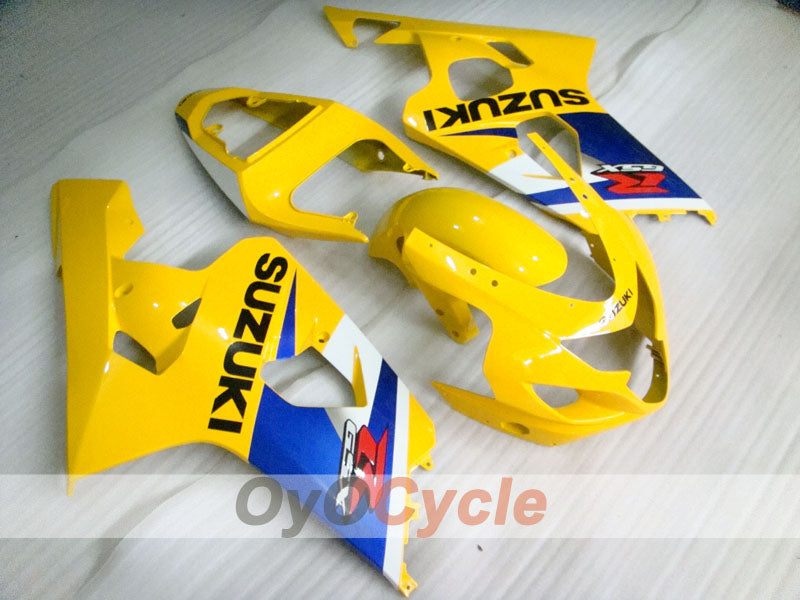 Einspritzverkleidungssatz für GSX R750 04-05 - Gelb, Blau - Werksstil #OYO87901219 Hauptbild