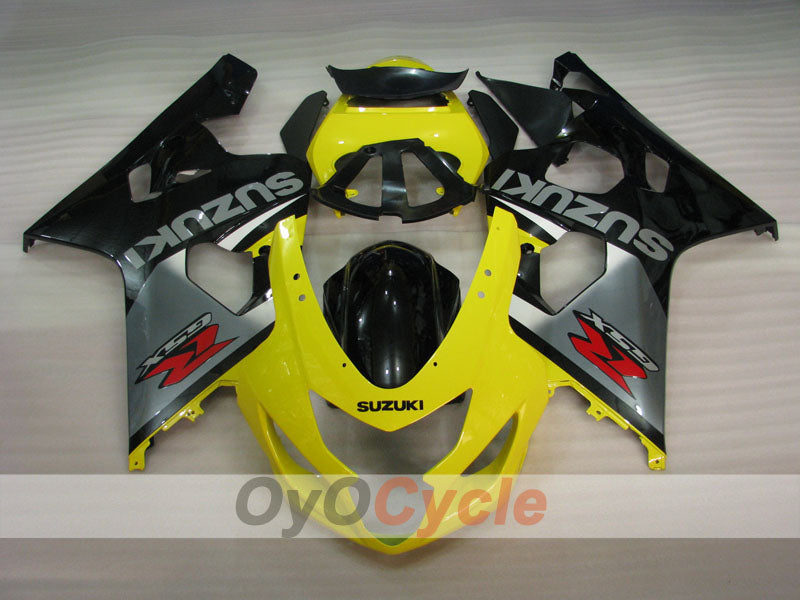 Verkleidungssatz für Einspritzmodelle 04-05 GSXR600 - Gelb, Schwarz - Werksstil #OYO87901396 Zweitbild