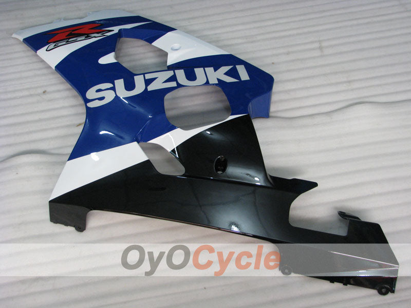Verkleidungssatz für Einspritzmodelle 04-05 GSXR600 - Blau, Schwarz - Werksstil #OYO87901397