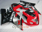 Einspritzverkleidungssatz für GSX R750 04-05 - Rot, Schwarz - Werksstil #OYO87901227
