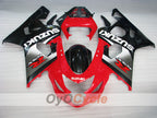 Einspritzverkleidungssatz für GSX R750 04-05 - Rot, Schwarz - Werksstil #OYO87901227