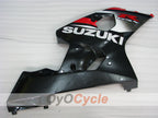 Einspritzverkleidungssatz für GSX R750 04-05 - Rot, Schwarz - Werksstil #OYO87901227