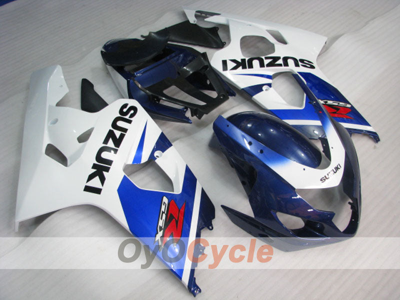 Einspritzverkleidungssatz für GSX R750 04-05 - Blau, Weiß - Werksstil #OYO87901228 Hauptbild
