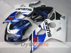 Einspritzverkleidungssatz für GSX R750 04-05 - Blau, Weiß - Werksstil #OYO87901228