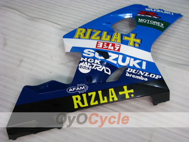 Linke und rechte Seitenverkleidung für Suzuki GSXR600, Baujahre 04-05 #OYO87909069 Zweitbild