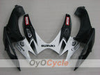 Einspritzverkleidungssatz für GSX R600 06-07 - Weiß, Schwarz - Corona, MOTUL #OYO87901434