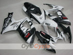 Einspritzverkleidungssatz für GSX R600 06-07 - Weiß, Schwarz - Corona, MOTUL #OYO87901434