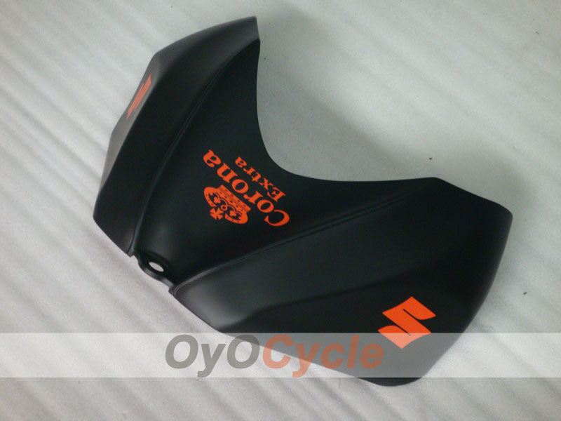 Einspritzverkleidungssatz für GSX R600 06-07 - Orange, Schwarz, Matt - Corona, MOTUL #OYO87901436