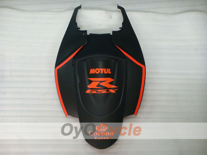 Einspritzverkleidungssatz für GSX R600 06-07 - Orange, Schwarz, Matt - Corona, MOTUL #OYO87901436