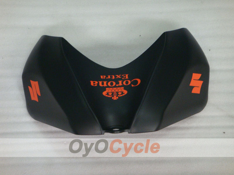 Einspritzverkleidungssatz für GSX R600 06-07 - Orange, Schwarz, Matt - Corona, MOTUL #OYO87901436