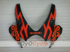Einspritzverkleidungssatz für GSX R600 06-07 - Orange, Schwarz, Matt - Corona, MOTUL #OYO87901436