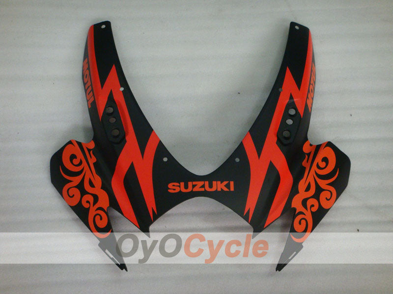 Einspritzverkleidungssatz für GSX R600 06-07 - Orange, Schwarz, Matt - Corona, MOTUL #OYO87901436