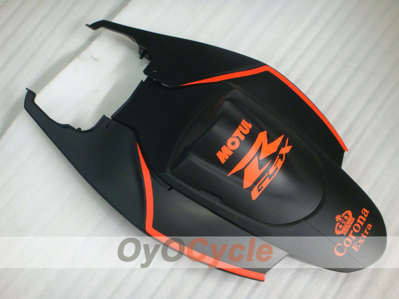 Einspritzverkleidungssatz für GSX R600 06-07 - Orange, Schwarz, Matt - Corona, MOTUL #OYO87901436