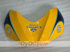 Einspritzverkleidungssatz für GSX R600 06-07 - Gelb, Schwarz - Corona, MOTUL #OYO87901437