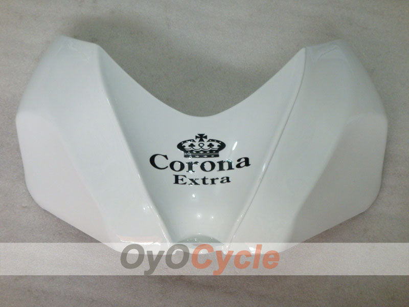 Einspritzverkleidungssatz für GSX R600 06-07 - Weiß, Schwarz - Corona, MOTUL #OYO87901438
