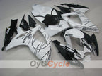 Einspritzverkleidungssatz für GSX R600 06-07 - Weiß, Schwarz - Corona #OYO87901441