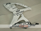 Einspritzverkleidungssatz für GSX R600 06-07 - Weiß, Schwarz - Corona #OYO87901443