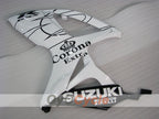 Verkleidungssatz für Einspritzmodelle 06-07 GSX R600 - Weiß, Schwarz - Corona #OYO87901446