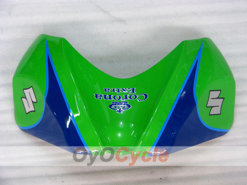 Verkleidungssatz für Einspritzmodelle 06-07 GSX R600 - Grün, Blau - Corona #OYO87901453