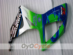 Verkleidungssatz für Einspritzmodelle 06-07 GSX R600 - Grün, Blau - Corona #OYO87901453