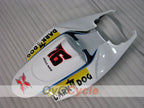 Einspritz-Verkleidungssatz für 06-07 GSX R750 - Weiß, Schwarz - Dark Dog #OYO87901278