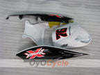 Einspritz-Verkleidungssatz für 06-07 GSX R750 - Weiß, Schwarz - Dark Dog #OYO87901278