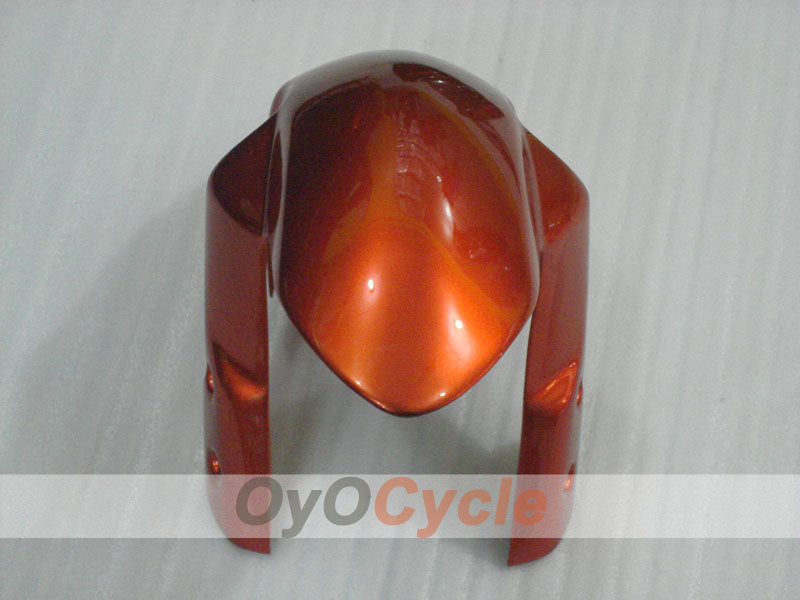 Verkleidungssatz für Einspritzanlage für 06-07 GSX R600 - Orange, Schwarz - Flamme #OYO87901497