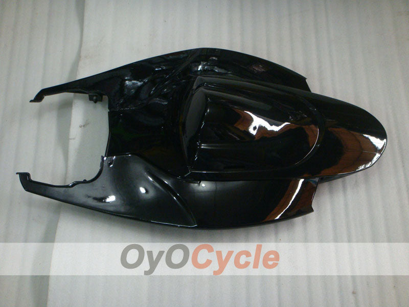 Spritzguss-Verkleidungssatz für GSX R600 06-07 - Grün, Schwarz - Flame #OYO87901500