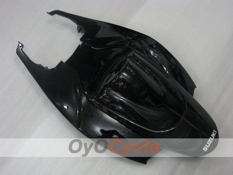 Spritzguss-Verkleidungssatz für GSX R600 06-07 - Schwarz, Silber - Flame #OYO87901502