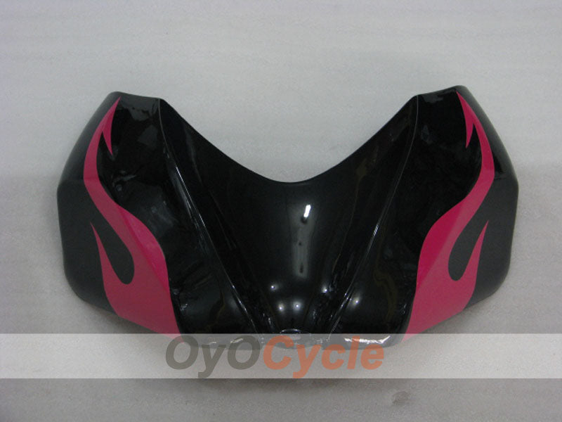 Spritzguss-Verkleidungssatz für GSX R600 06-07 - Rot, Schwarz - Flame #OYO87901503