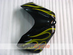 Spritzguss-Verkleidungssatz für GSX R600 06-07 - Gelb, Schwarz - Flame #OYO87901504