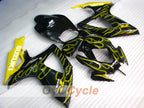 Spritzguss-Verkleidungssatz für GSX R600 06-07 - Gelb, Schwarz - Flame #OYO87901504