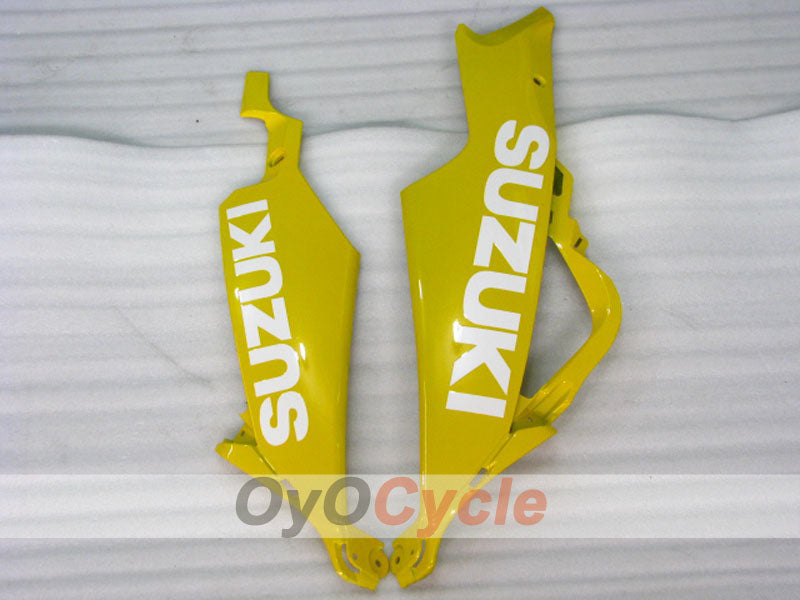 Spritzguss-Verkleidungssatz für GSX R600 06-07 - Gelb, Schwarz - Flame #OYO87901504