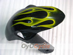 Spritzguss-Verkleidungssatz für GSX R600 06-07 - Gelb, Schwarz - Flame #OYO87901504
