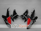 Spritzguss-Verkleidungssatz für GSX R600 06-07 - Rot, Schwarz - Jordan #OYO87901505
