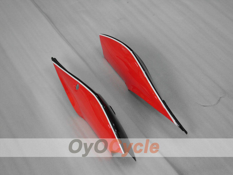 Spritzguss-Verkleidungssatz für GSX R600 06-07 - Rot, Schwarz - Jordan #OYO87901505